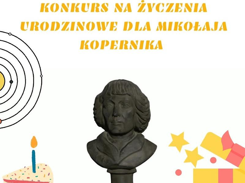 Plakat urodzinowy - Mikołaj Kopernik 
