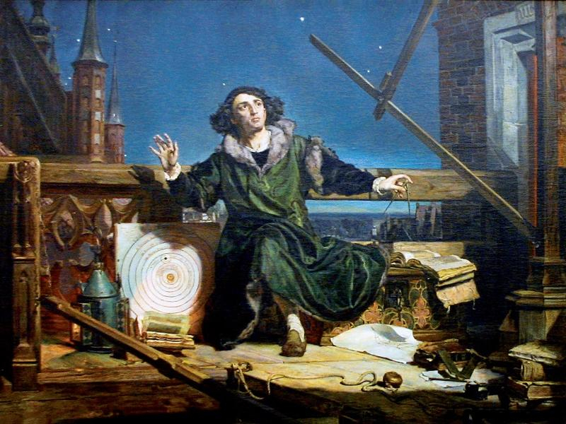 Obraz Jana Matejki - Mikołaj Kopernik
