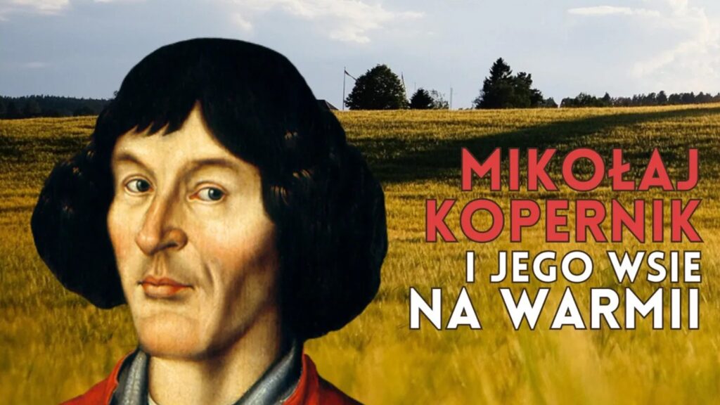 Portret Mikołaja Kopernika na tle pola