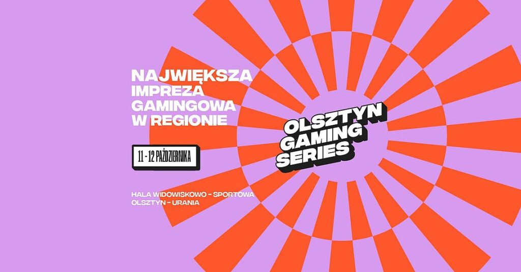 Plakat promujący Olsztyn Gaming Series