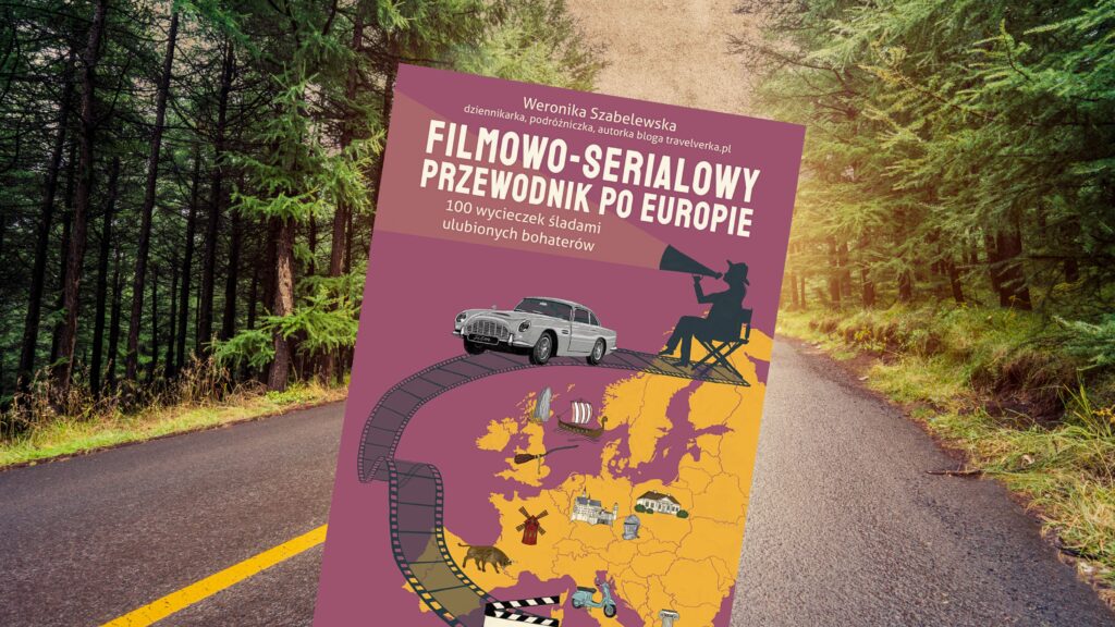 Okładka przewodnika filmowo-serialowego po Europie.