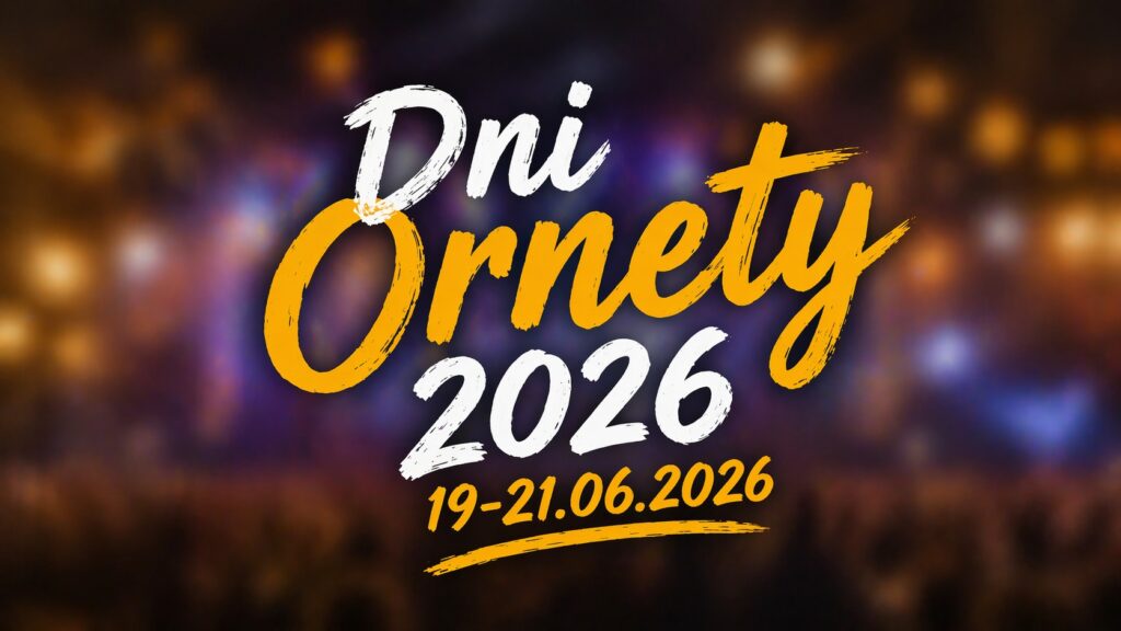 Plakat promujący Dni Ornety 2026.