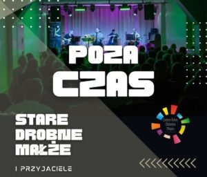 Koncert zespołu Stare Drobne Mażerze w Centrum Kultury i Biblioteki Miejskiej.