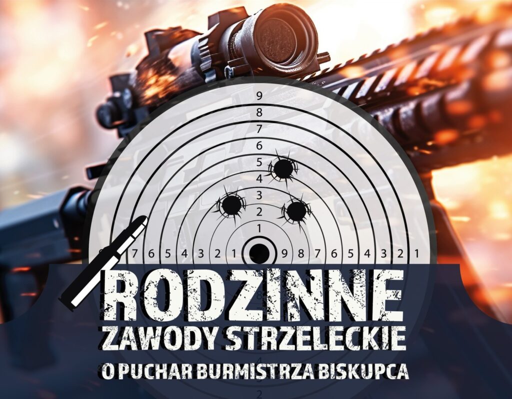 Wyjątkowy cel strzelecki z oznaczeniami trafień.