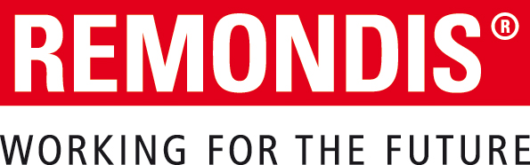 Logo firmy REMONDIS z hasłem reklamowym