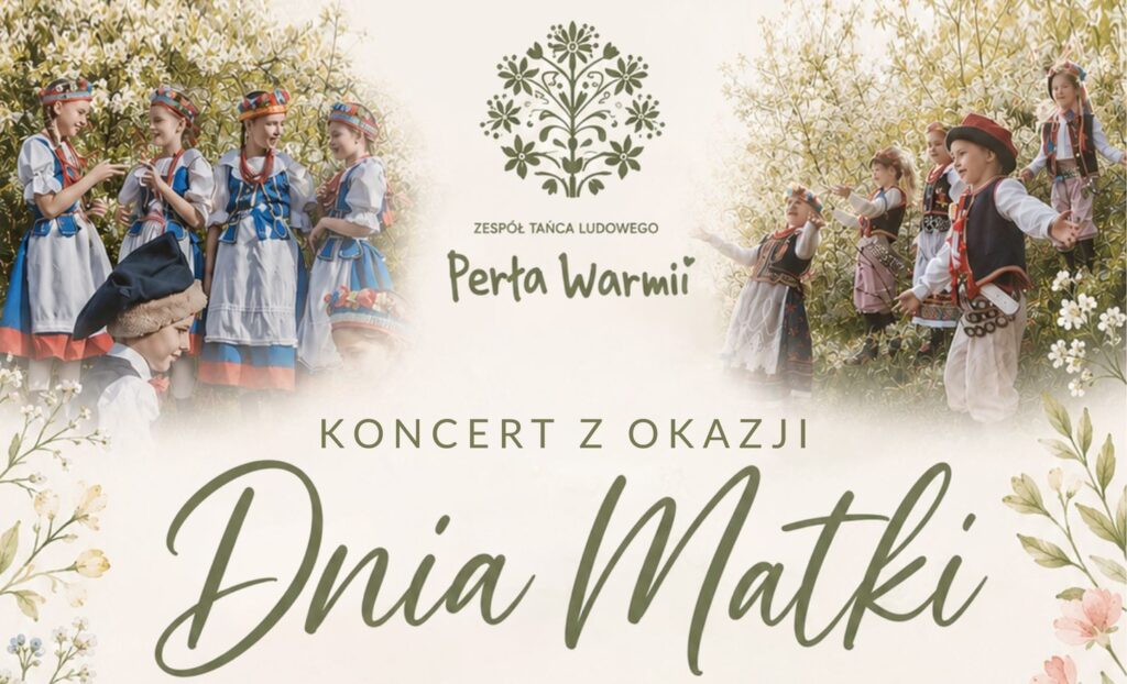Dzieci w tradycyjnych strojach na koncercie.