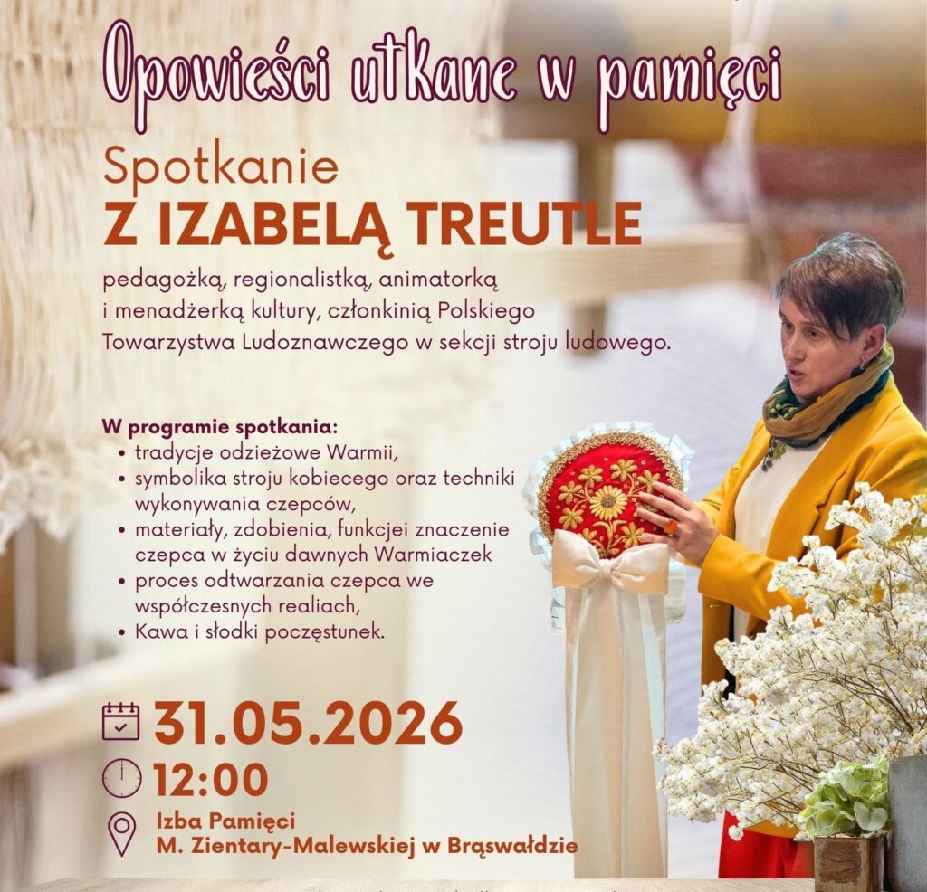 Prezentacja dotycząca tradycji regionalnych na spotkaniu.