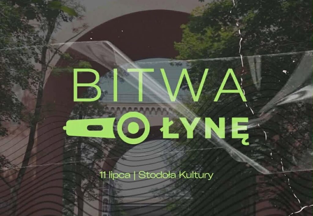 Plakat wydarzenia 'Bitwa Łynę' w Stodole Kultury.