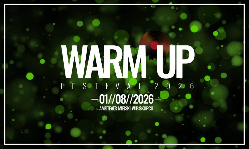 Plakat festiwalu Warm Up 2026