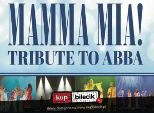 Plakat przedstawiający teledysk do Mamma Mia! Tribute to ABBA.