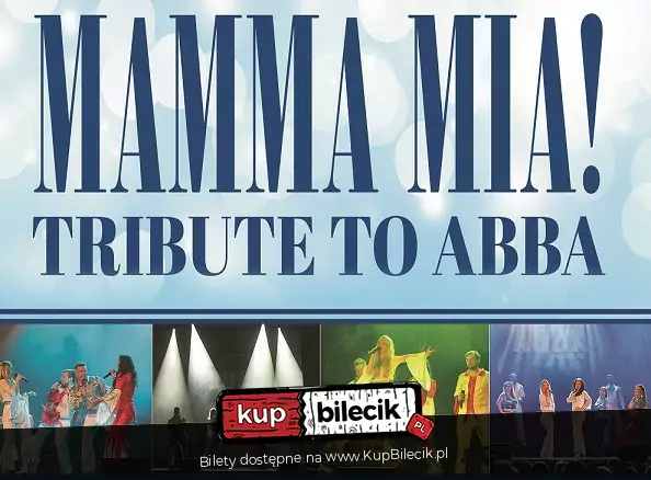 Plakat przedstawiający teledysk do Mamma Mia! Tribute to ABBA.